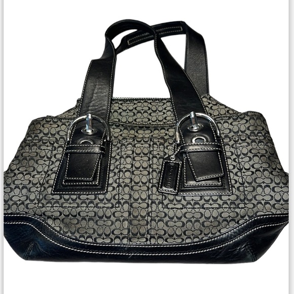 Coach Black Shoulder purse - Picture 3 of 13